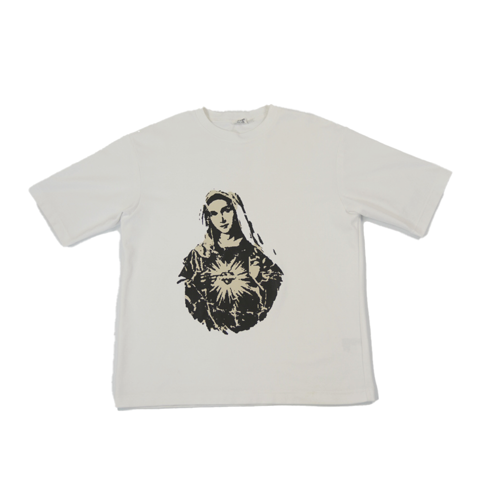 Madonna on White T-Shirt - SÉCCO