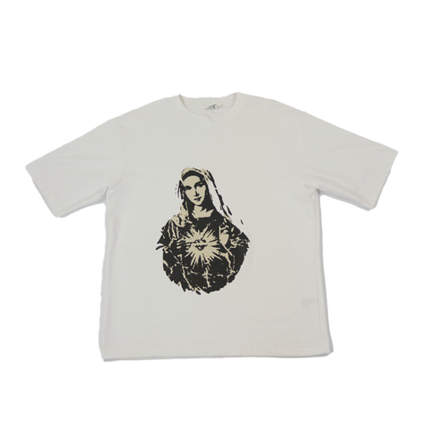 Madonna on White T-Shirt - SÉCCO